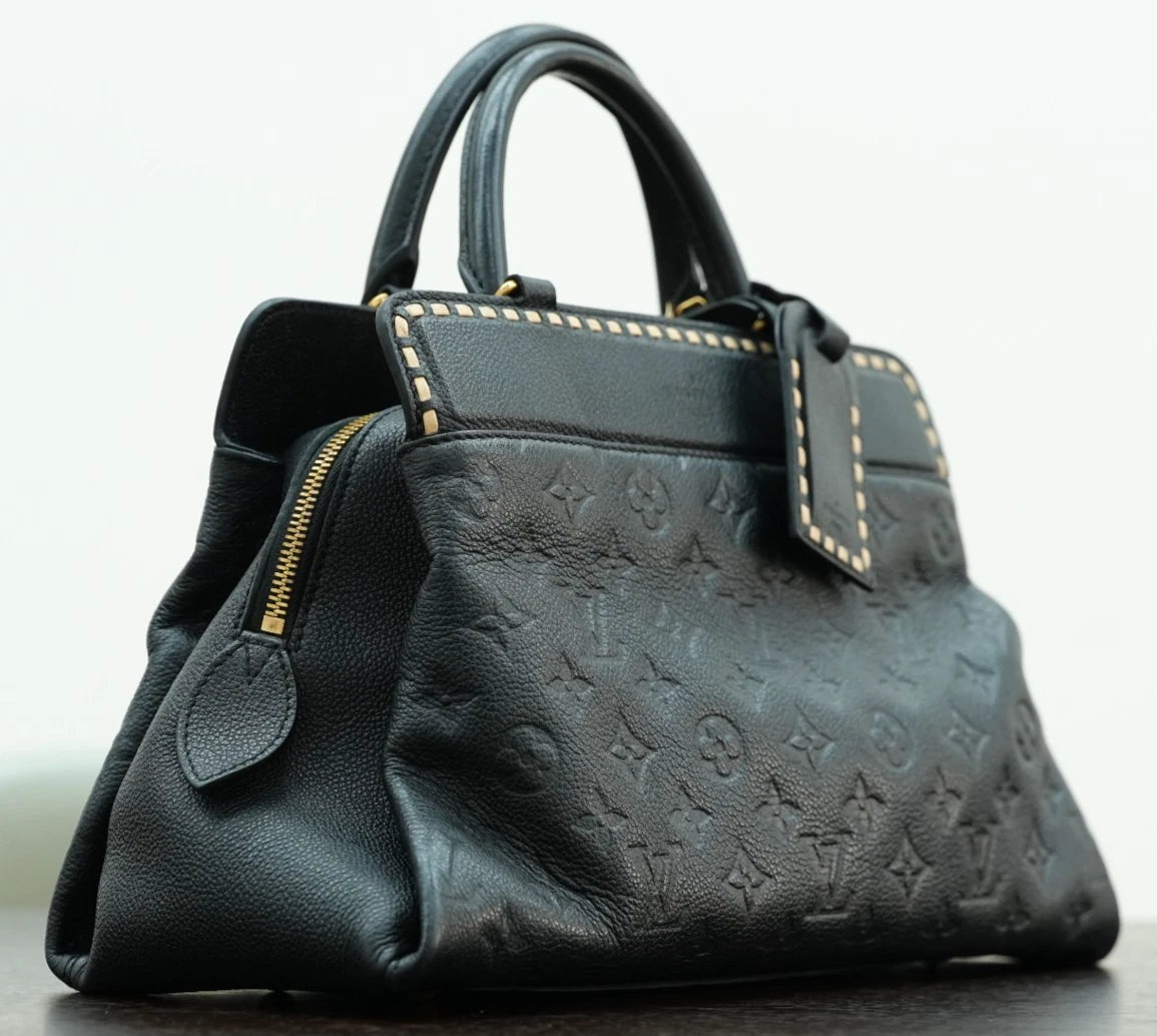 Louis Vuitton Vosges Monogram Empreinte Top Handle 2way Shoulder Handbag