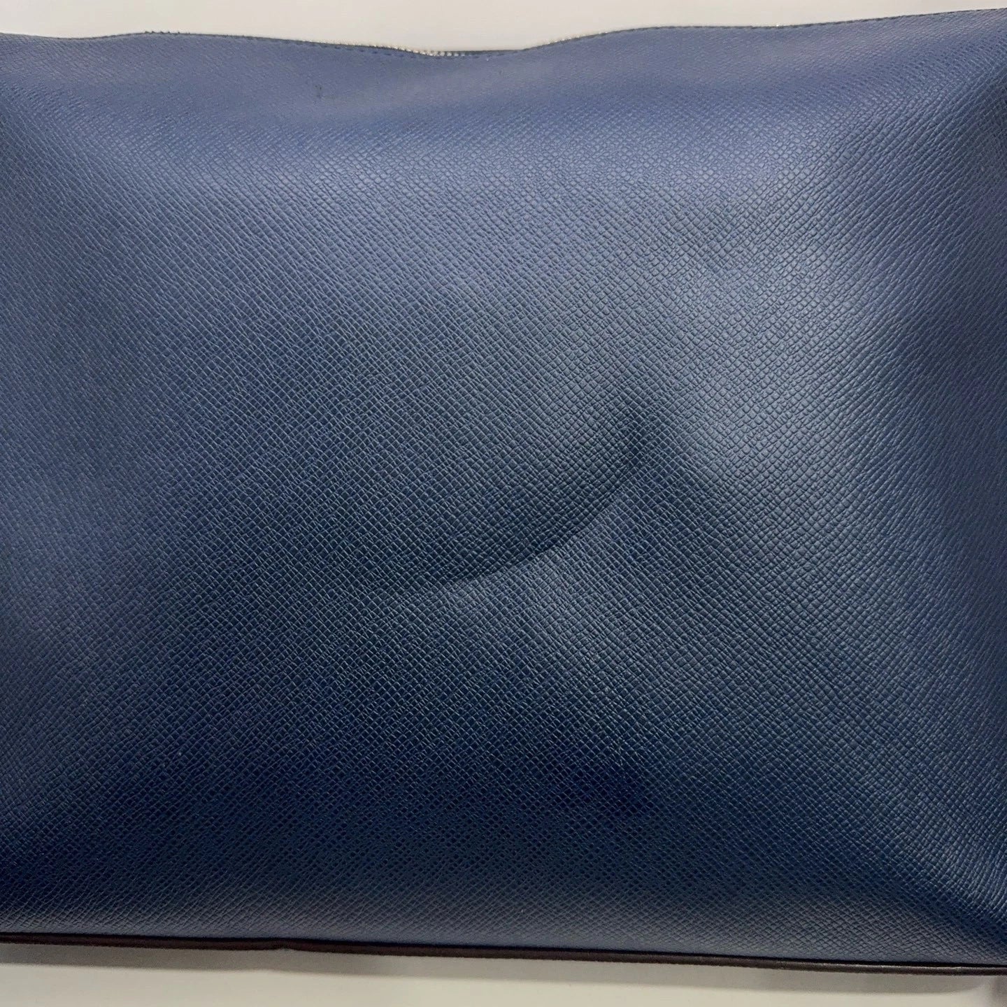 Louis Vuitton Solid Leather Flap Shoulder Crossbody Bag For Women