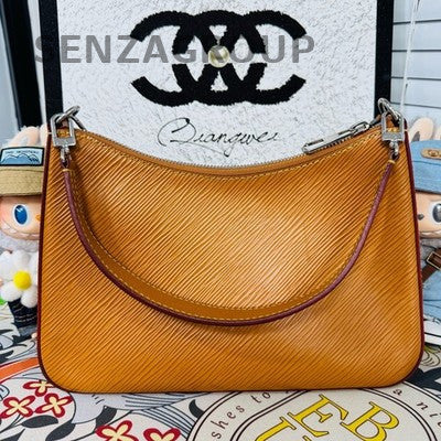 Louis Vuitton Marelle Chain Bag - Grain Calf Leather Crossbody Shoulder Bag