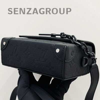 Louis Vuitton Steamer Black Monogram Messenger Bag - Unisex Classic