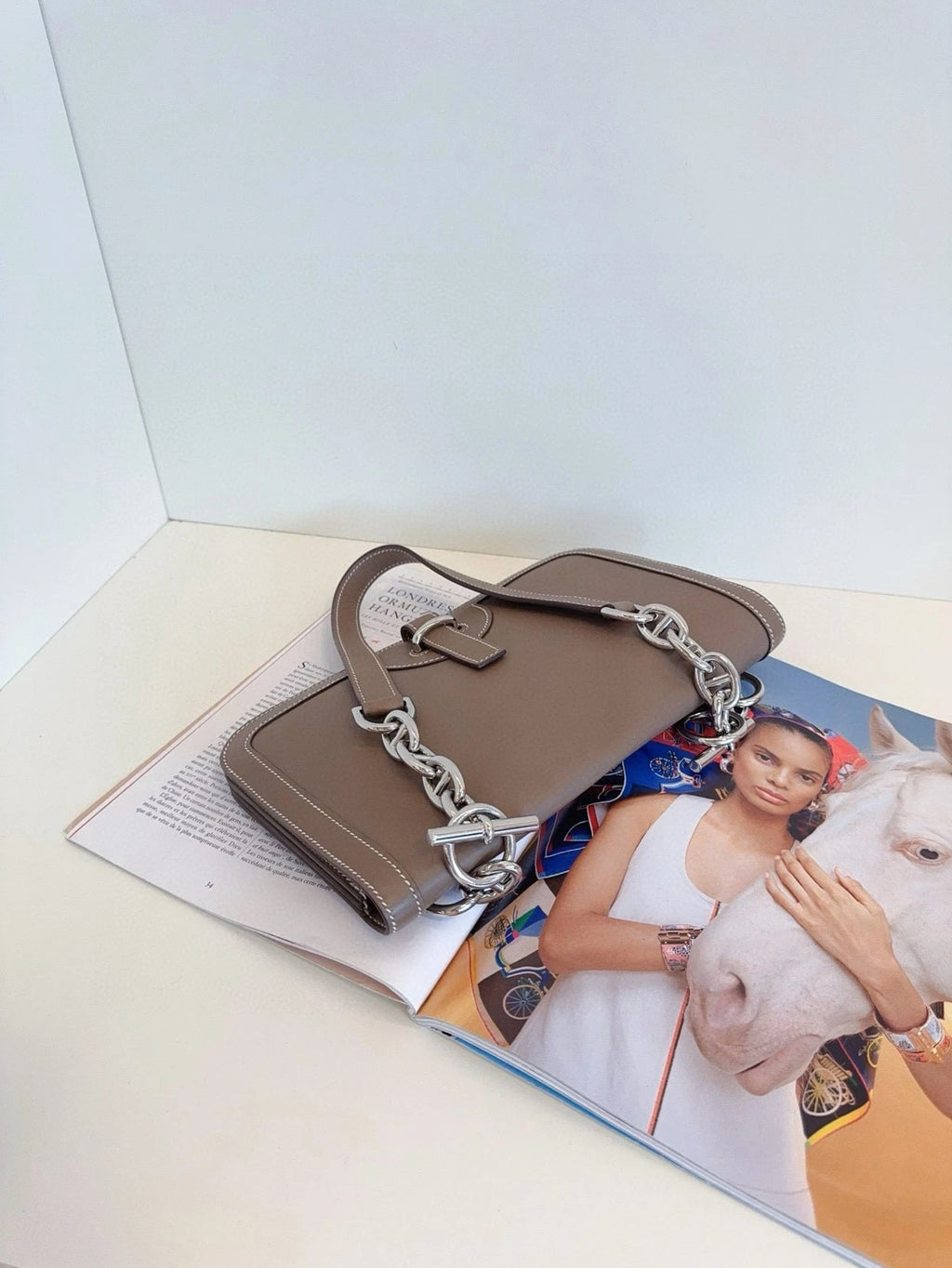 Hermes Sac Chaine D'Ancre Envelope Shoulder Bag For Women