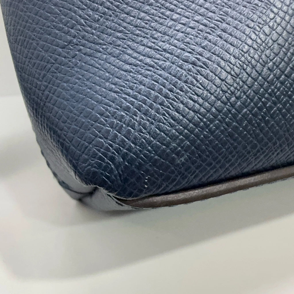 Louis Vuitton Solid Leather Flap Shoulder Crossbody Bag For Women