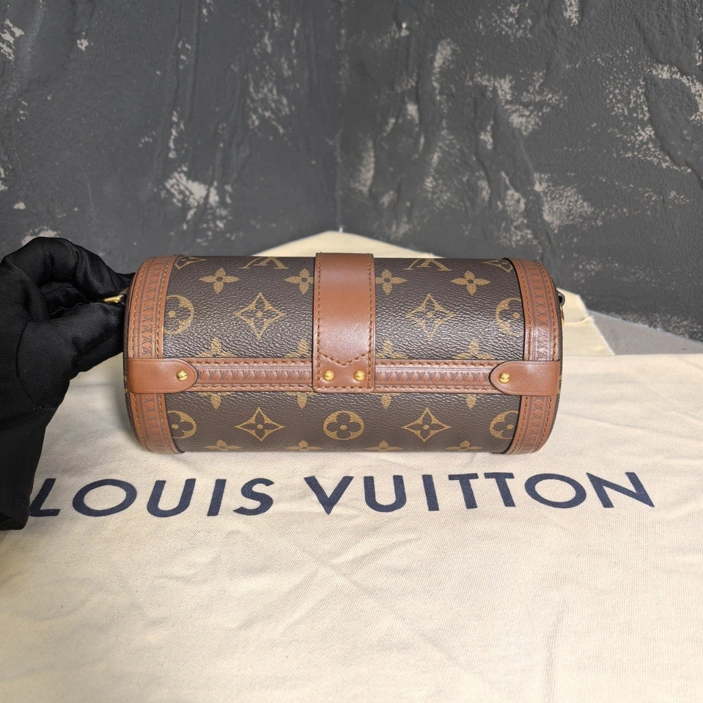 Louis Vuitton Papillon Canvas Shoulder Bag For Women