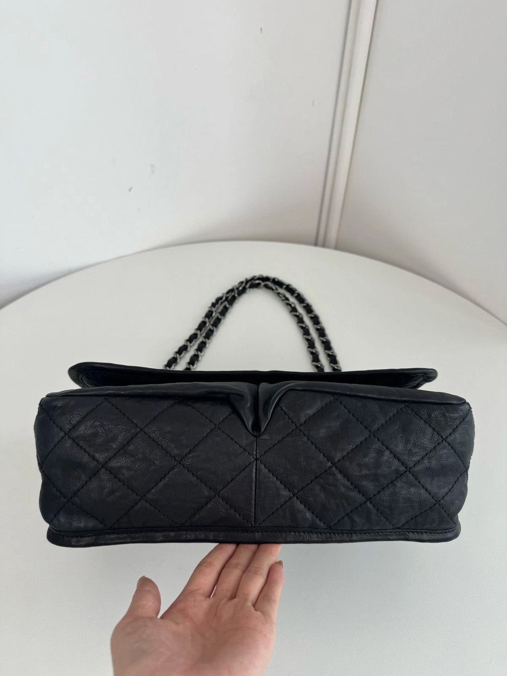 Chanel Airport Series Double Pocket Shoulder Bag Daily Crossbody Tote Black