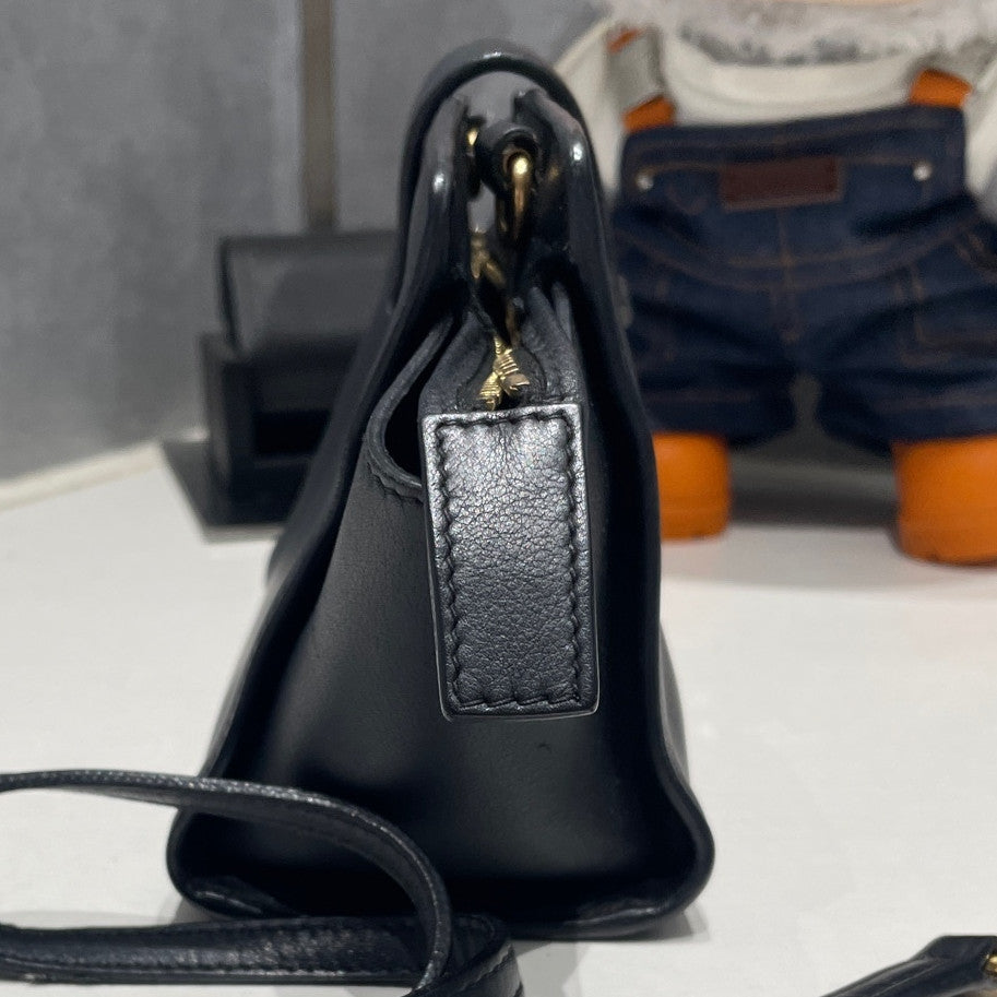 Saint Laurent Mini Lou Camera Bag Black Gold - Classic & Chic
