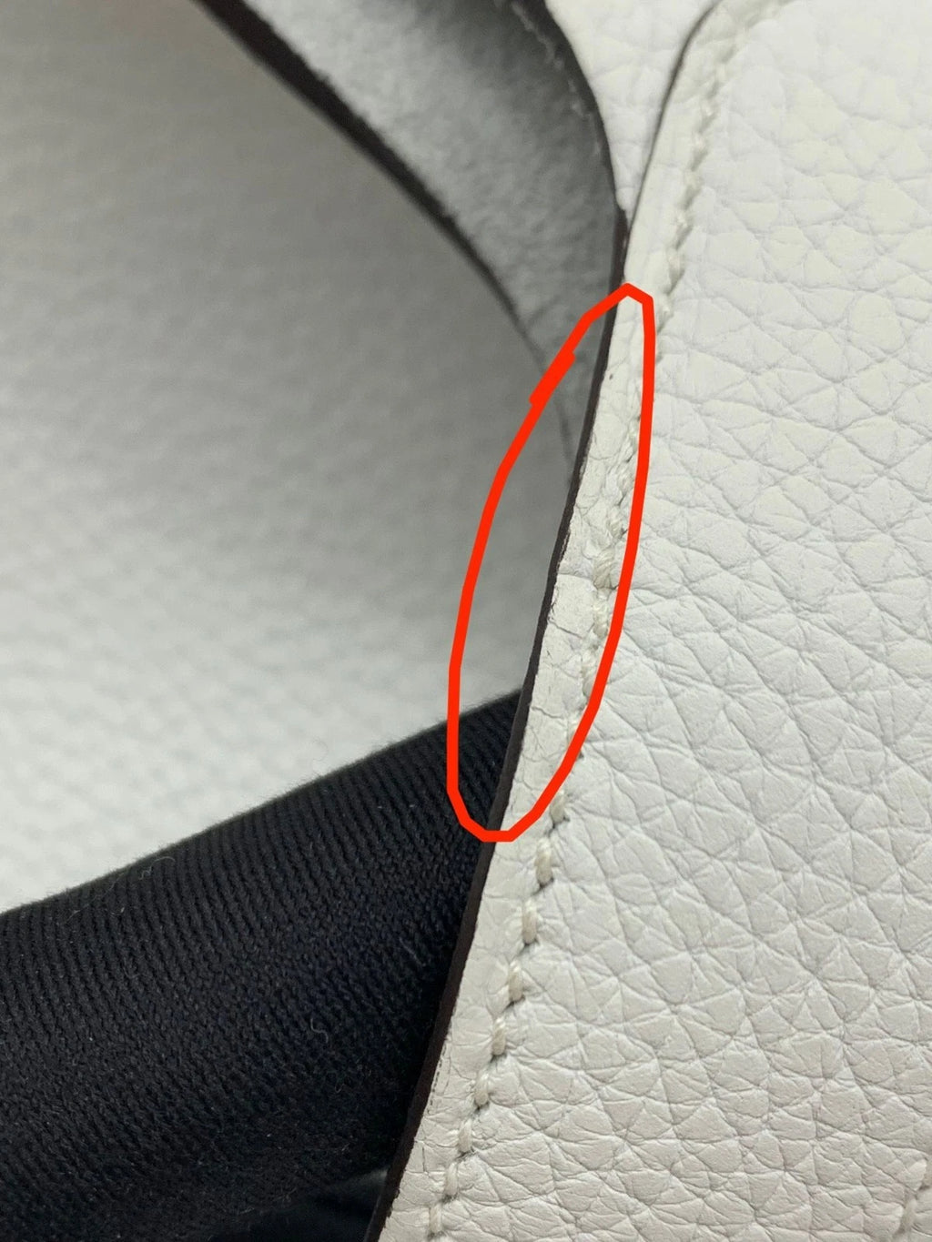 Hermes New White Picotin Lock 22 Leather Bucket Handbag For Women