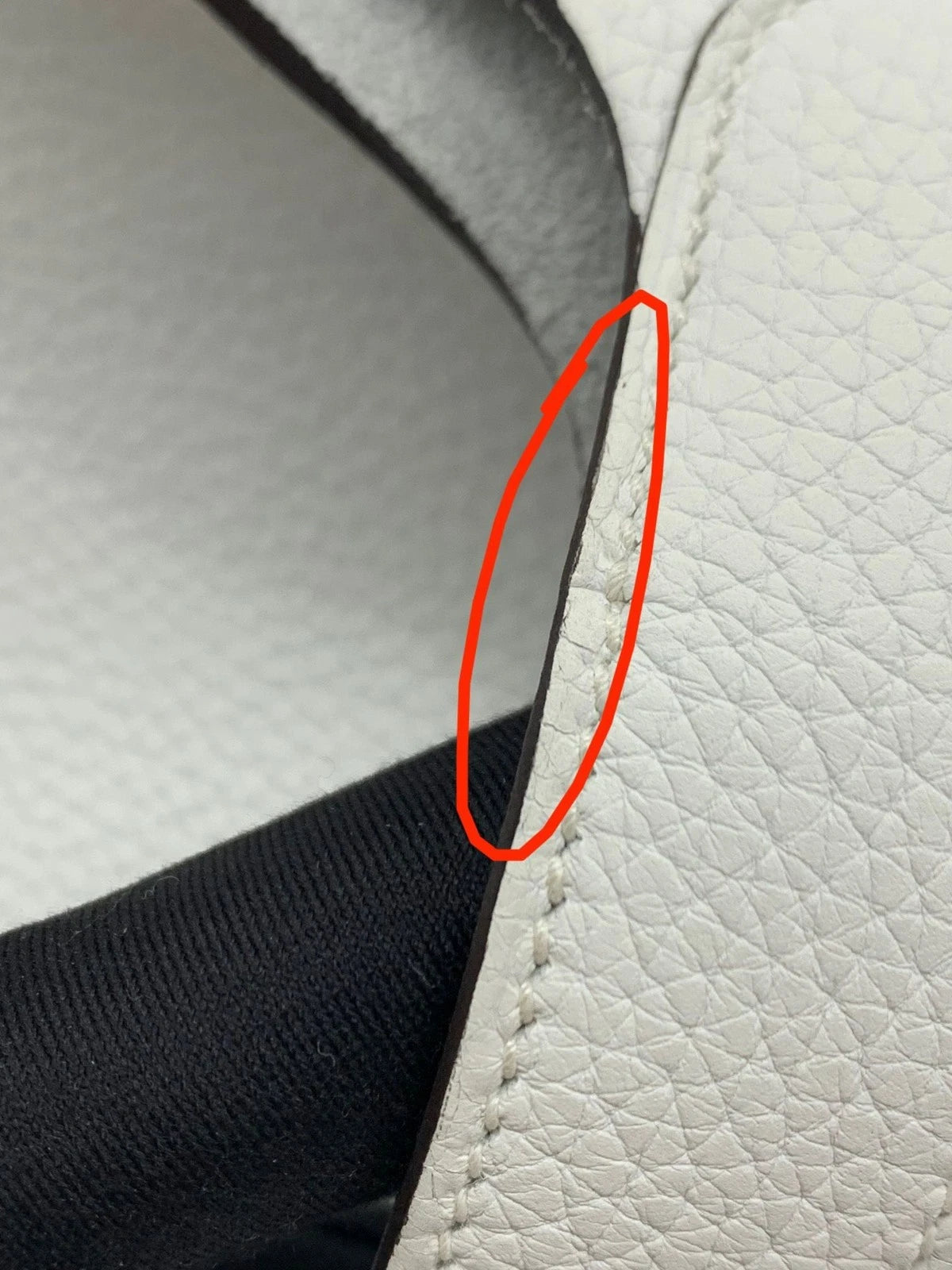 Hermes New White Picotin Lock 22 Leather Bucket Handbag For Women