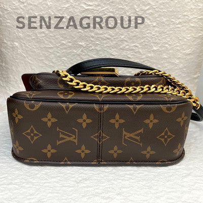 Louis Vuitton Passy Monogram Messenger Chain Crossbody Bag Classic Women