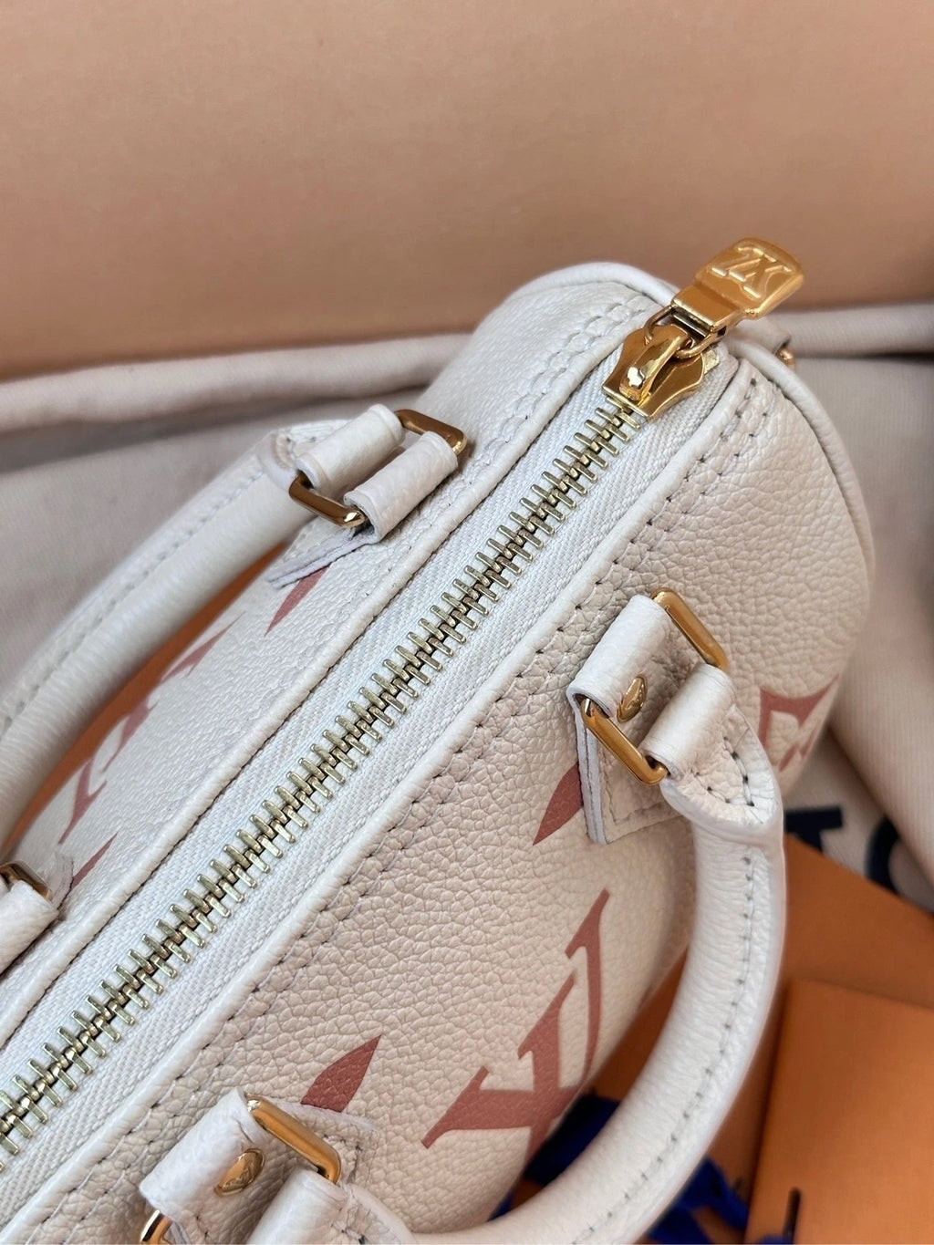 Louis Vuitton Speedy Nano Strawberry Milk Top Handle Bag For Women