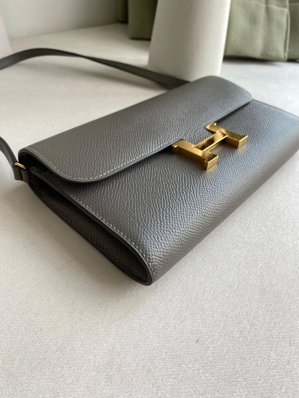 Hermes Constance ToGo Epsom Leather Shoulder Bag For Women