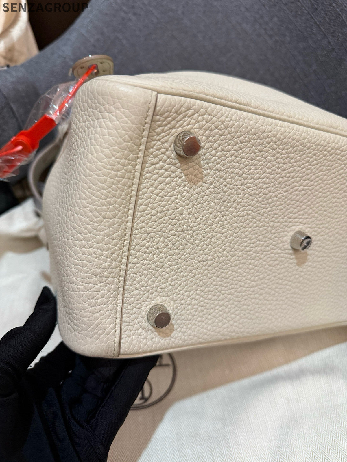 Hermès Lindy 26 Bag White Palladium Hardware - Classic Fashion Women's Handbag