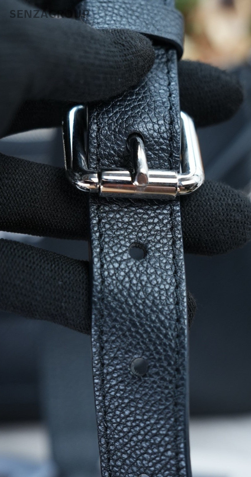 Louis Vuitton Marelle Epi Leather Crossbody Shoulder Bag Women Black