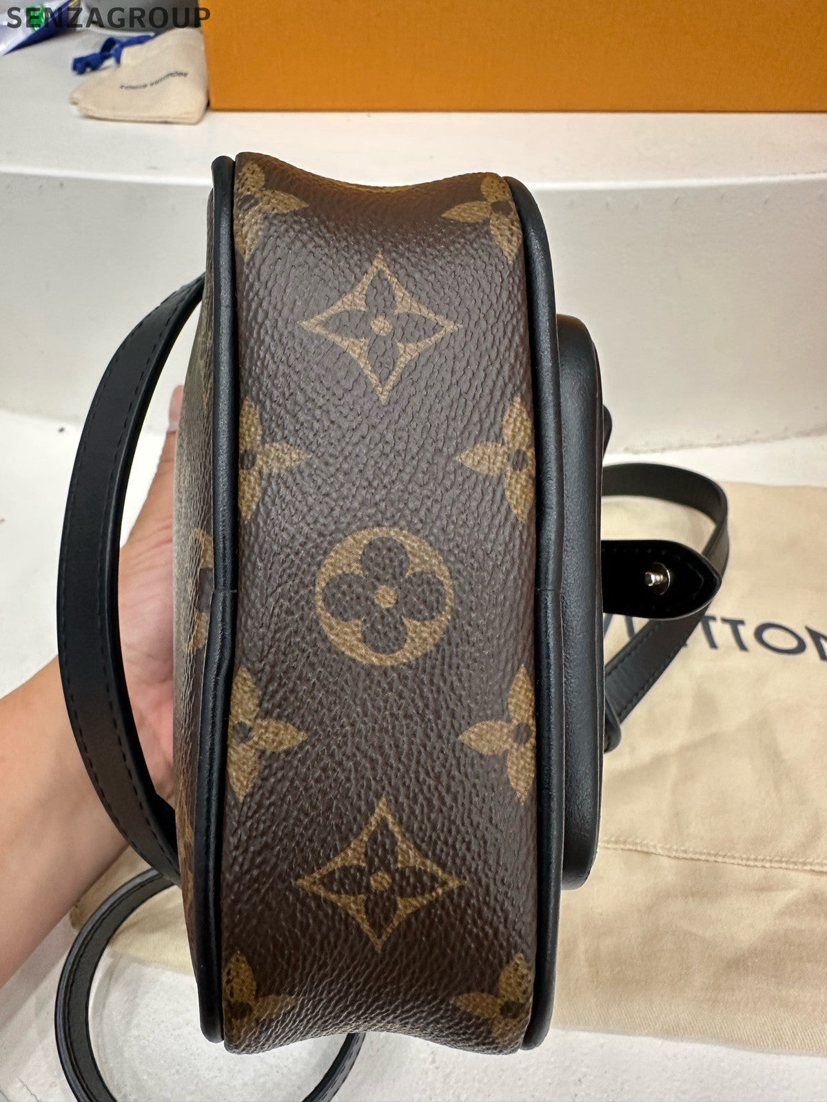 Louis Vuitton Monogram Christopher Camera Crossbody Bag Unisex Classic