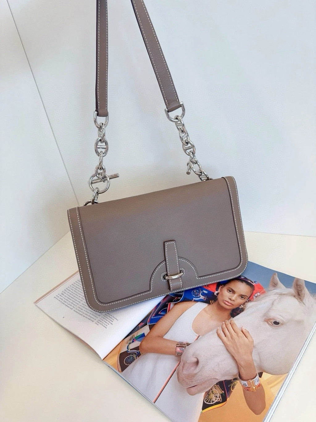 Hermes Sac Chaine D'Ancre Envelope Shoulder Bag For Women