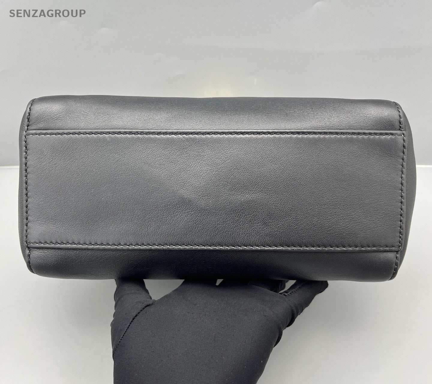 Fendi Peekaboo PM Top Handle Bag Crossbody Black Gold Women Classic