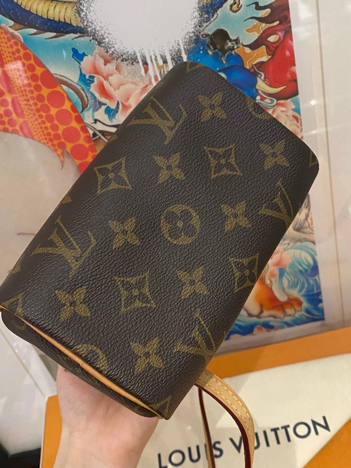 Louis Vuitton Monogram Canvas Speedy Nano Crossbody For Women
