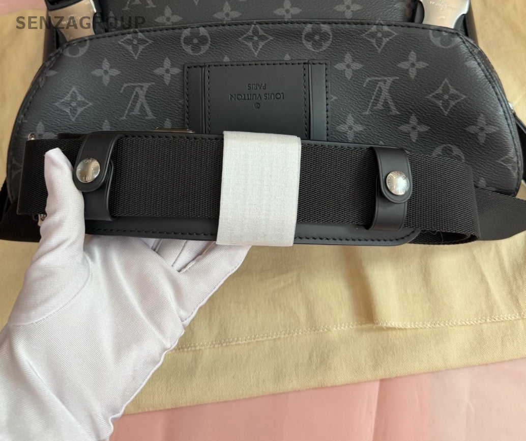 Louis Vuitton Voyager PM Monogram Shoulder Bag Black Unisex Adults Classic