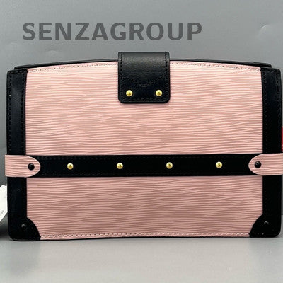 Louis Vuitton Boite Chapeau Souple Pink Epi Leather Crossbody Bag Women