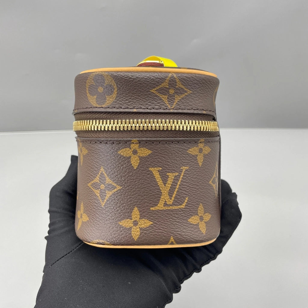 Louis Vuitton Nano Monogram Canvas Cosmetic Case For Women