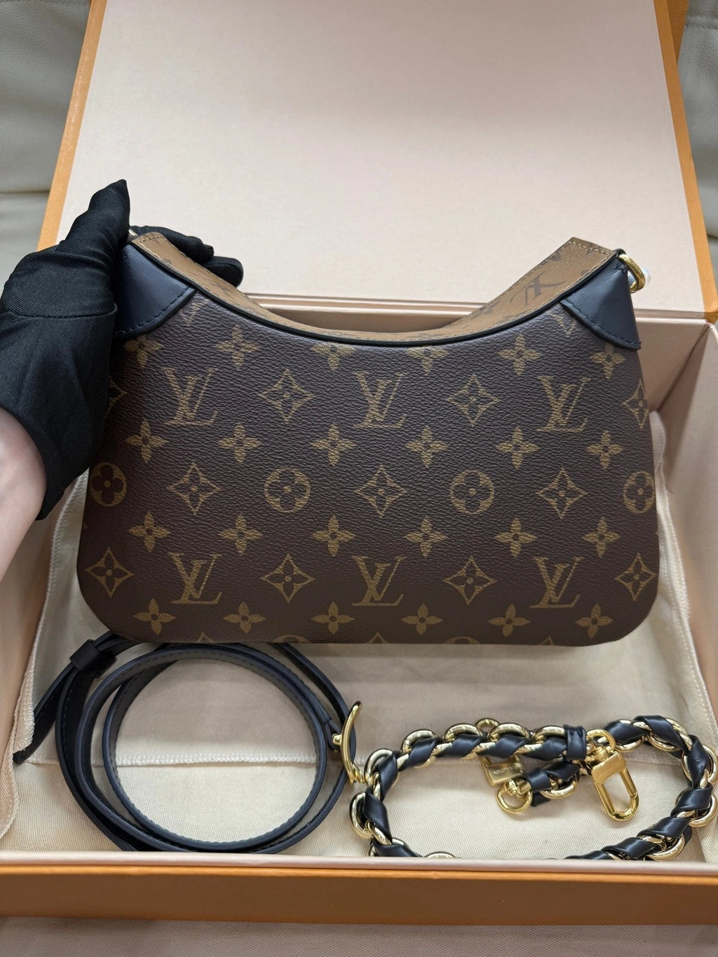 Louis Vuitton Twinny Shoulder Bag Canvas For Women