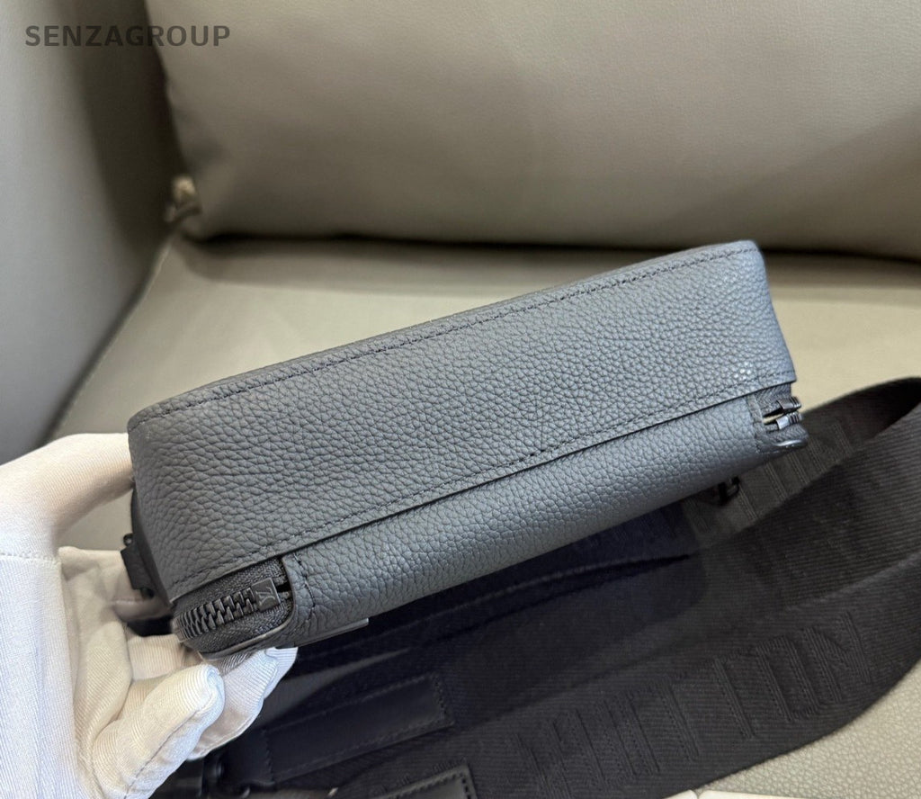 Louis Vuitton Alpha Wearable All Leather Canvas Shoulder bag Black Classic
