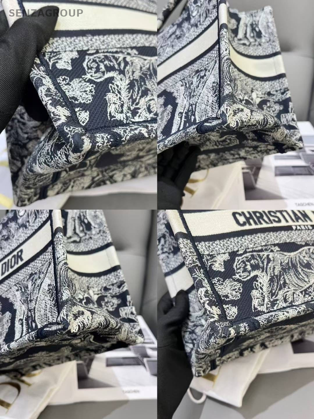 Christian Dior Book tote Zoo Series Handbag Small Almost Brand NEW women