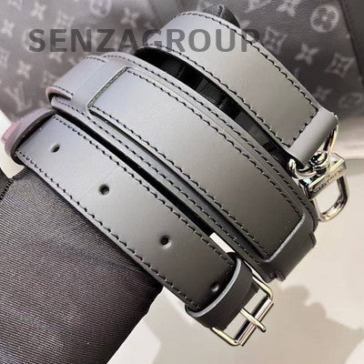 Louis Vuitton Keepall 55 Black Silver Unisex Travel Bag