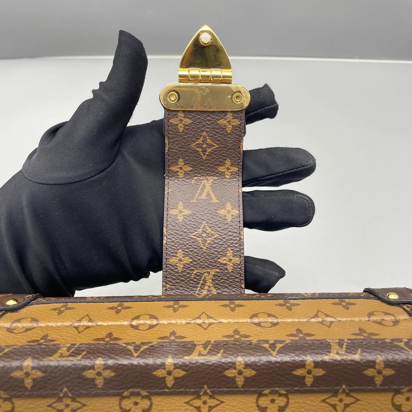Louis Vuitton Colorblock Hard Box Clutch Bag For Women