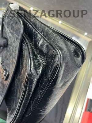Saint Laurent Large Niki Black Silver Chain Shoulder Bag Classic Women
