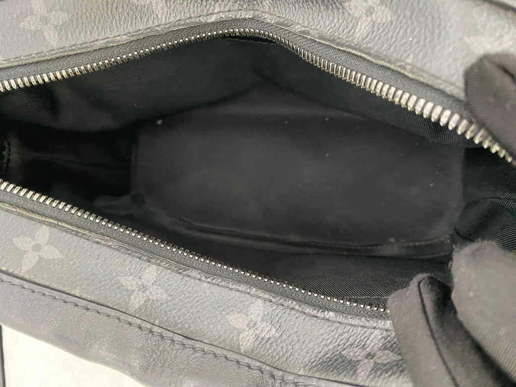 Louis Vuitton Black Canvas Soft Trunk Box Bag For Unisex