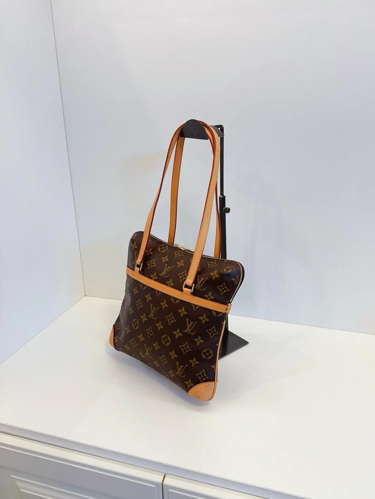 Louis Vuitton Coussin Monogram Canvas Shoulder Bag Handbag Excellent