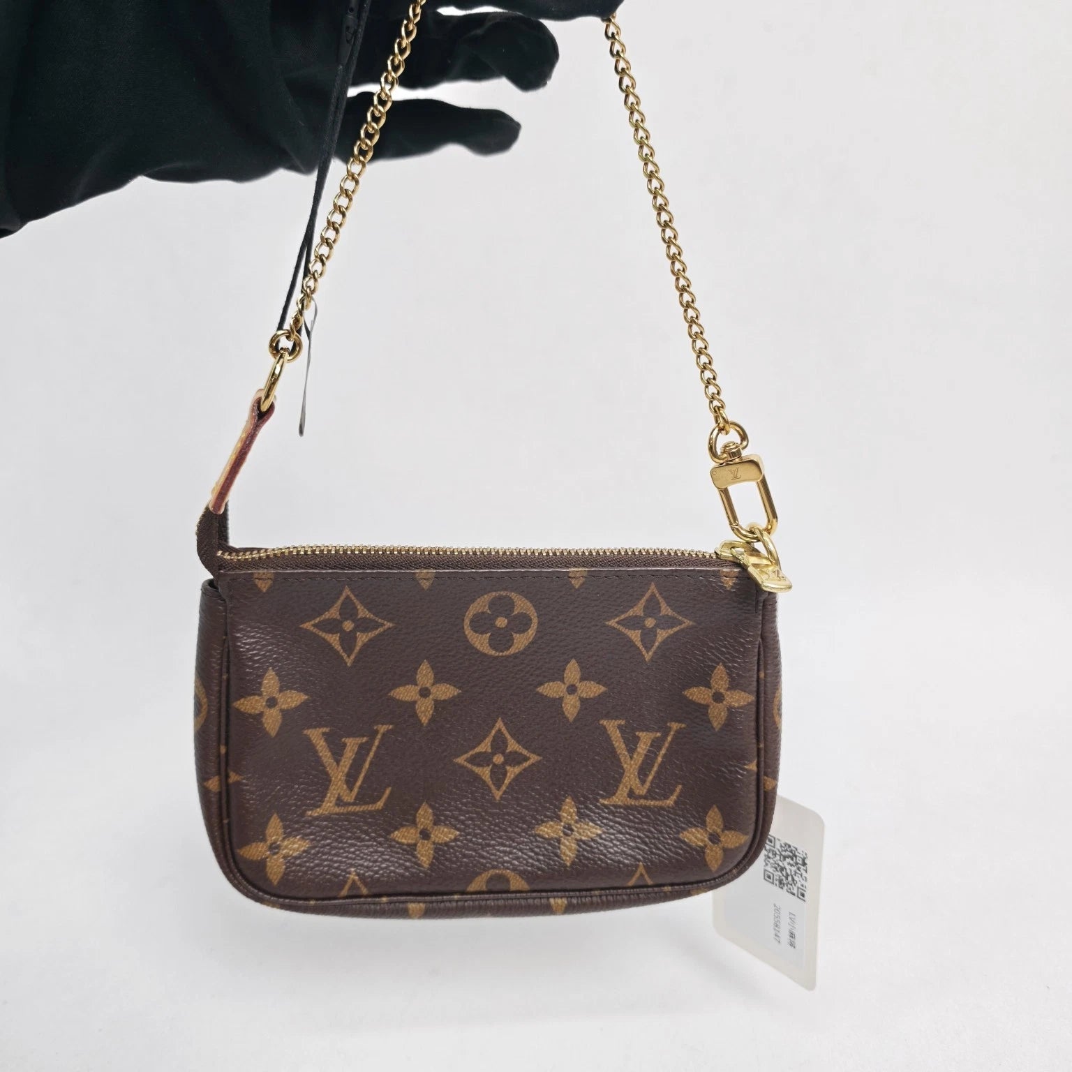 Louis Vuitton Monogram Canvas Mini Chain Shoulder Bag For Women