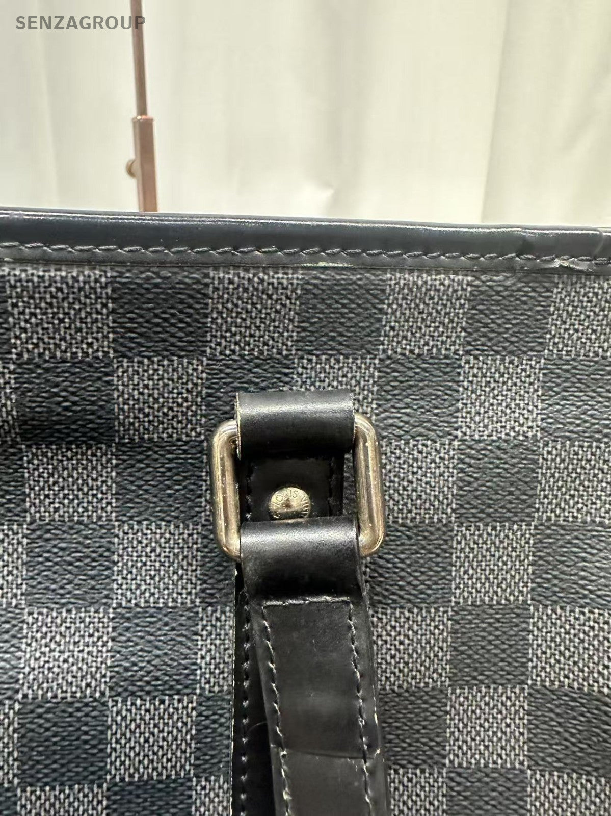 Louis Vuitton Damier Graphite Tadao 2Way Shoulder Business Bag Tote