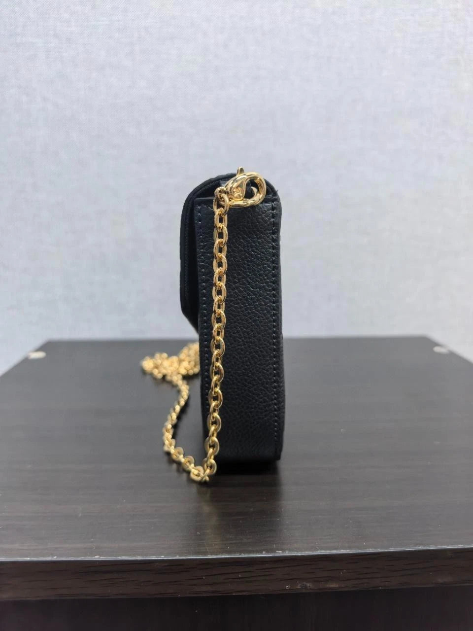 SJ0001 Louis Vuitton Felicie Crossbody Small Brown Canvas/Leather U