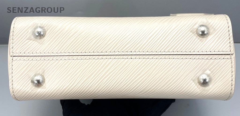 Louis Vuitton Cluny BB Epi Leather White Top Handle 2WAY Shoulder bag Women