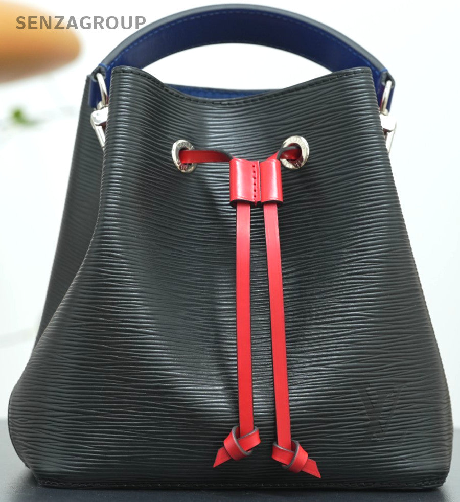 Louis Vuitton Epi Leather Black Red Bucket bag Crossbody