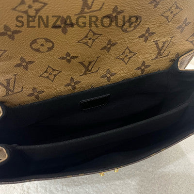 Louis Vuitton Monogram Canvas & Leather Courier Messenger Bag - Brown Gold