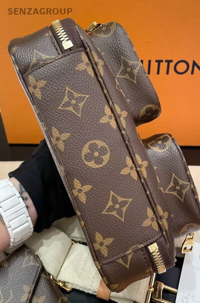 Louis Vuitton Utility Camera bag Monogram Top Handle 2way Crossbody bag