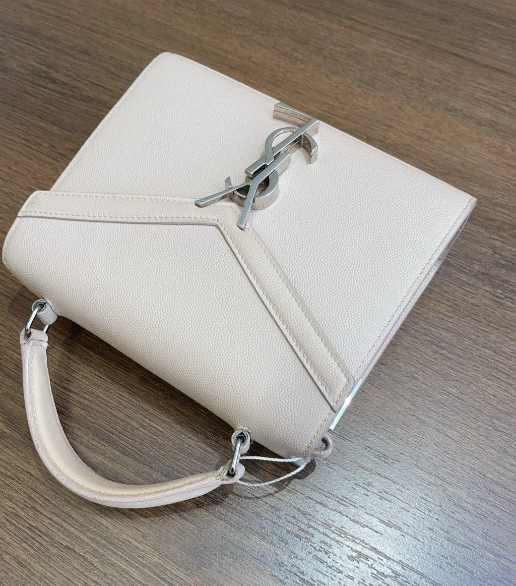 Saint Laurent Message Bag PM Sliver Hardware Top Handle Bag Crossbody Bag Women