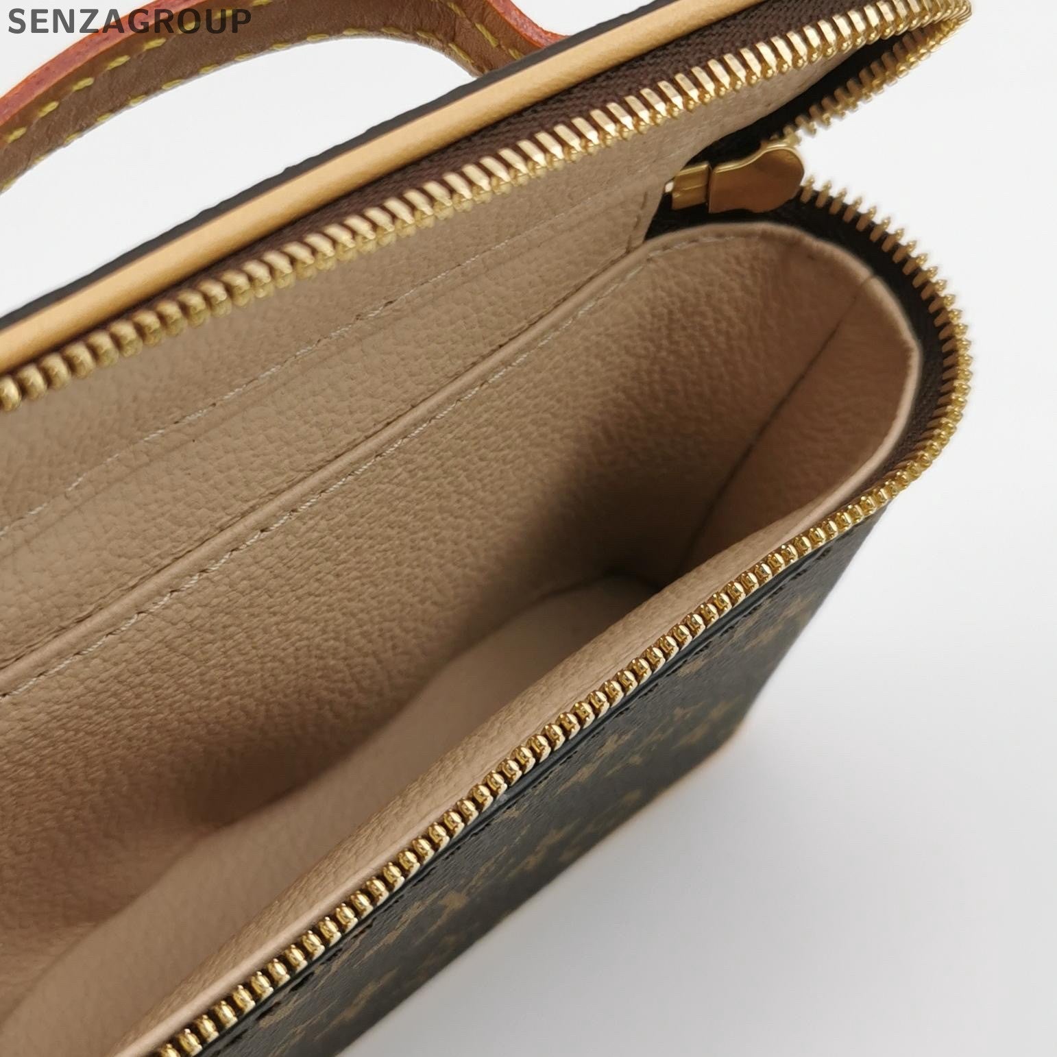 Louis Vuitton Monogram Canvas & Calfskin Packing Cube Small Tote Bag