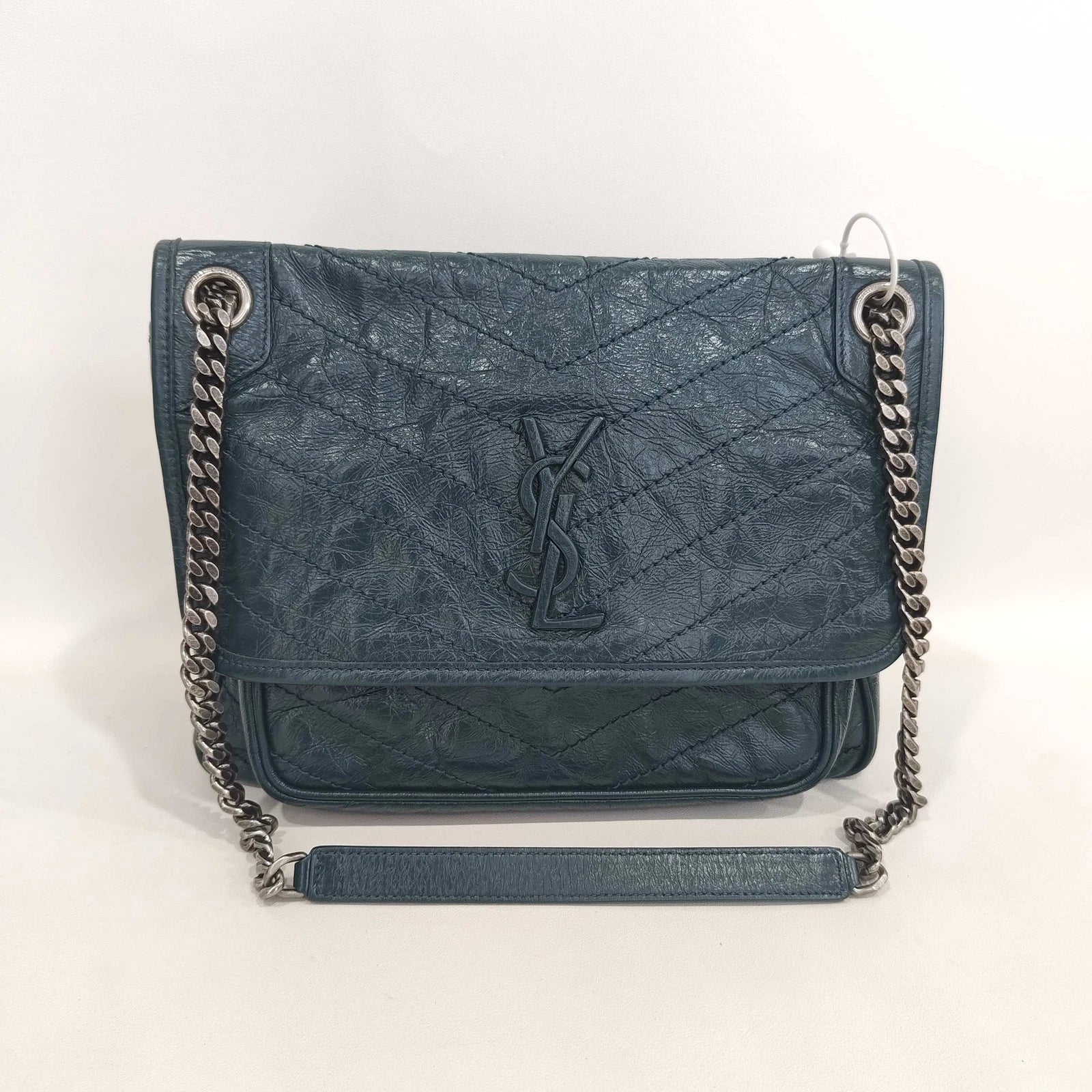 Saint Laurent Niki Leather Shoulder Bag Crossbody Excellent