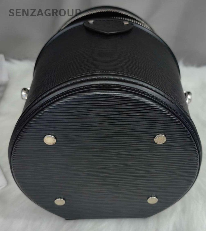 Louis Vuitton Cannes Epi Leather Top Handle 2way Shoulder bag Women Black