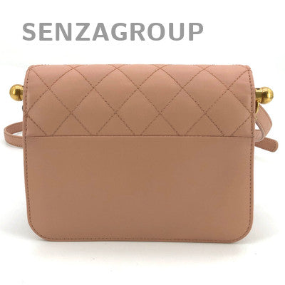 Chanel Cosmopolitan Pink Gold Hardware Tote Shoulder Bag Classic Women