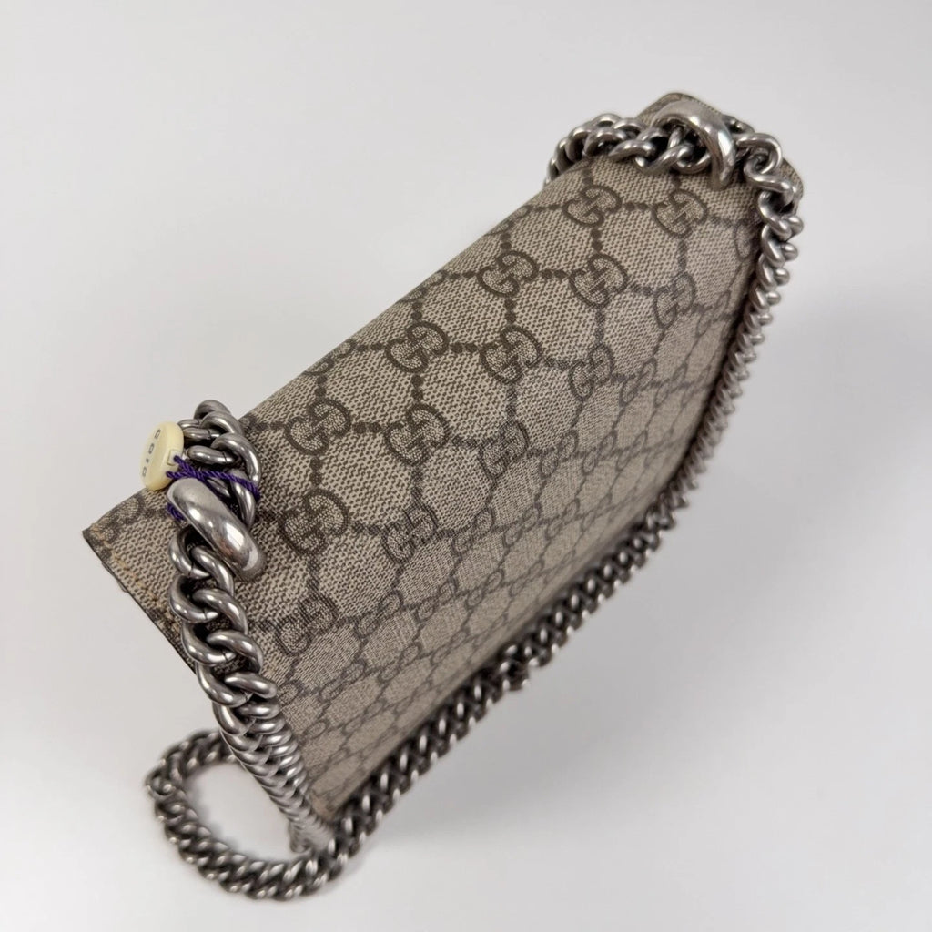 Gucci Dionysus Canvas Shoulder Bag Chain Bag Excellent