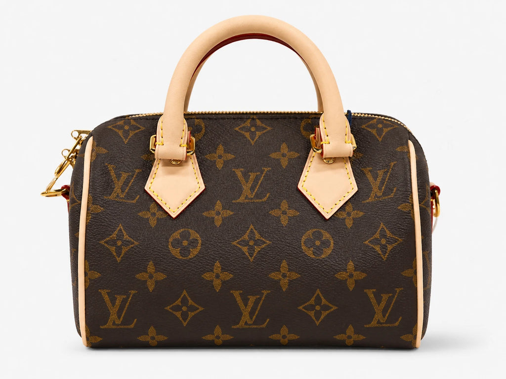 Louis Vuitton Speedy20 Monogram Canvas Top Handle Bag Excellent