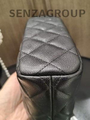 Chanel Black Gold Quilted Classic Flap Bag - Timeless Women's Fashion