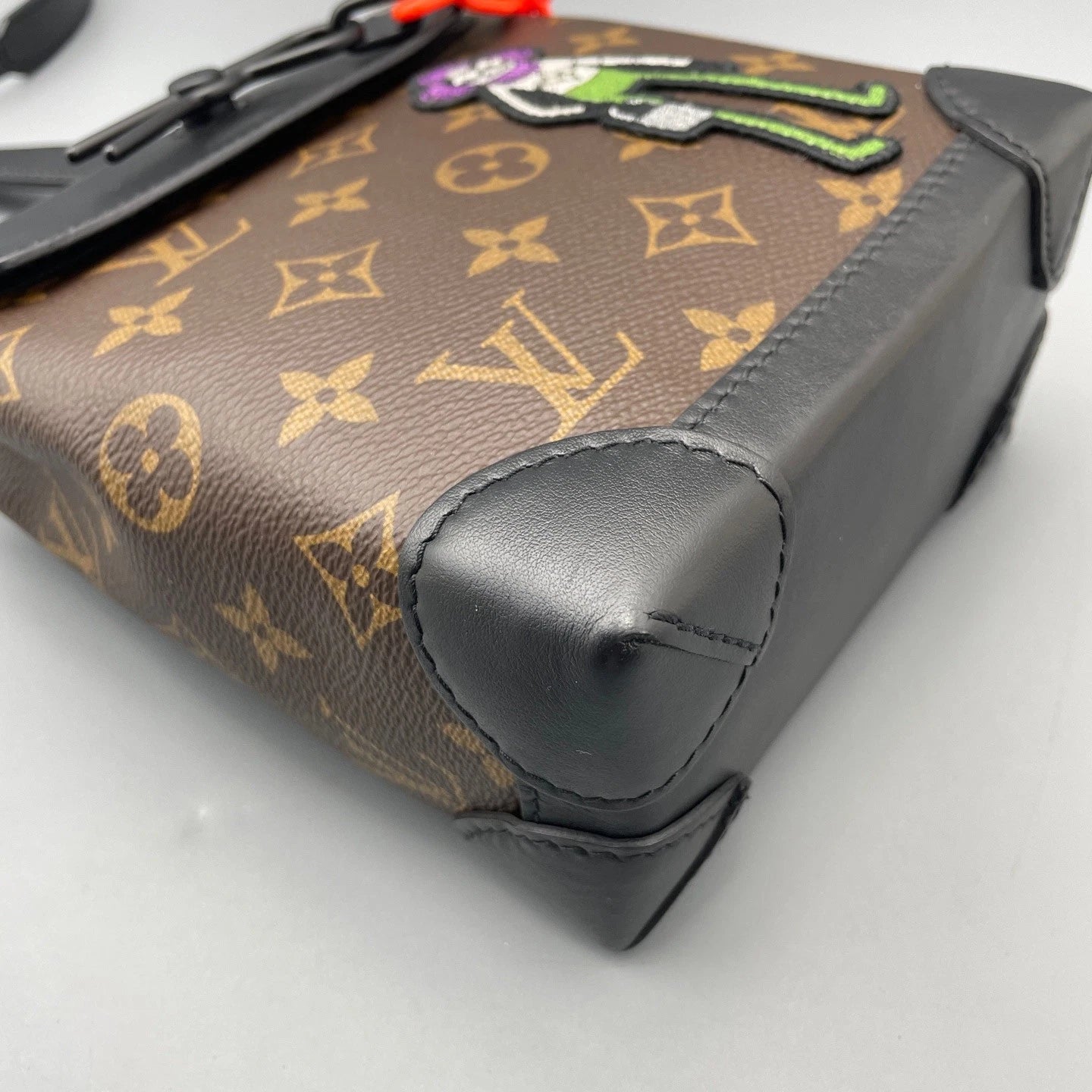 Louis Vuitton Steamer Backpack Monogram Canvas Top Handle Bag Brown Women