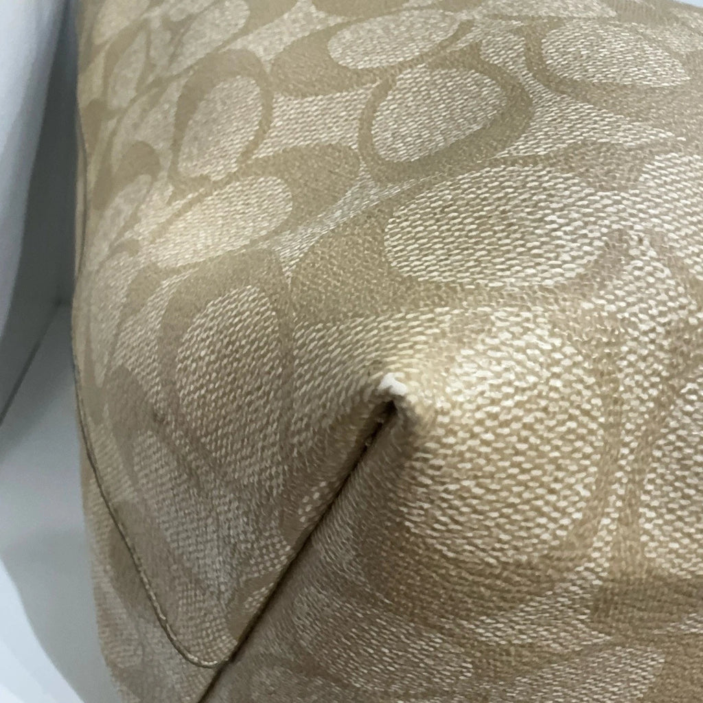 Coach City Zip Tote 30 Monogram Canvas Tote Bag For Women