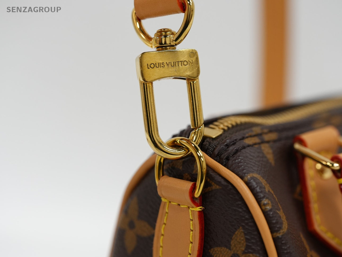 Louis Vuitton Monogram Nano Speedy 2way Shoulder Handbag Crossbody Women Classic