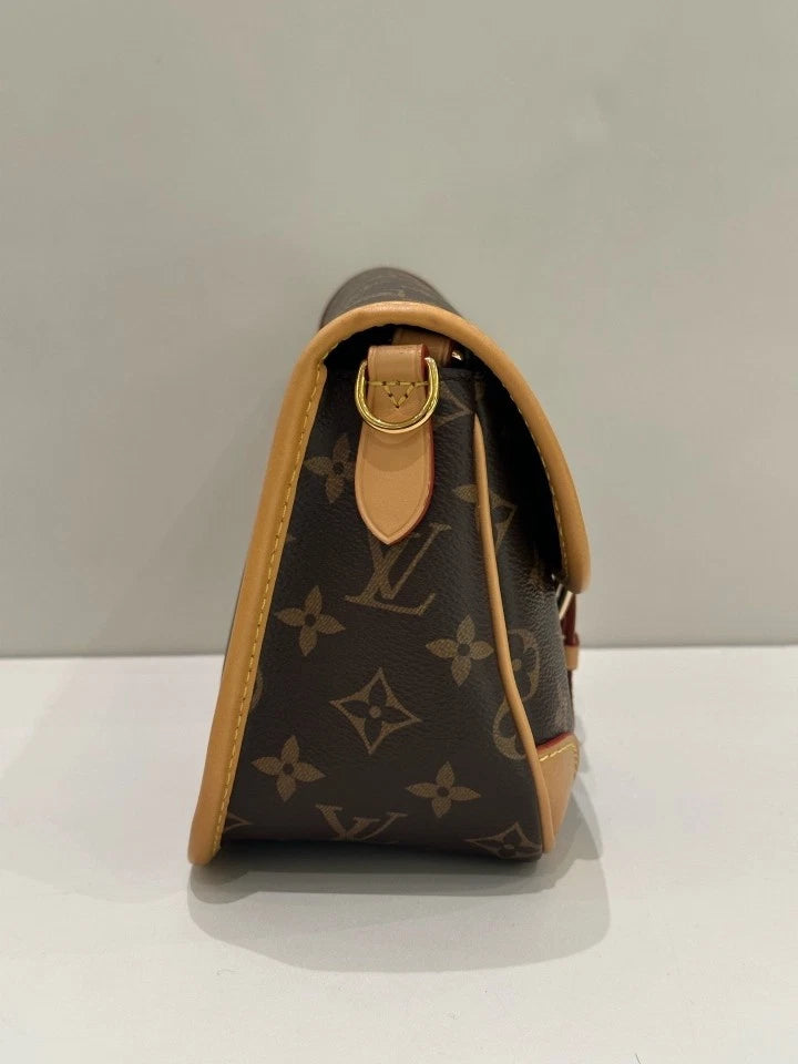 Louis Vuitton Canvas Baguette Shoulder Bag For Women